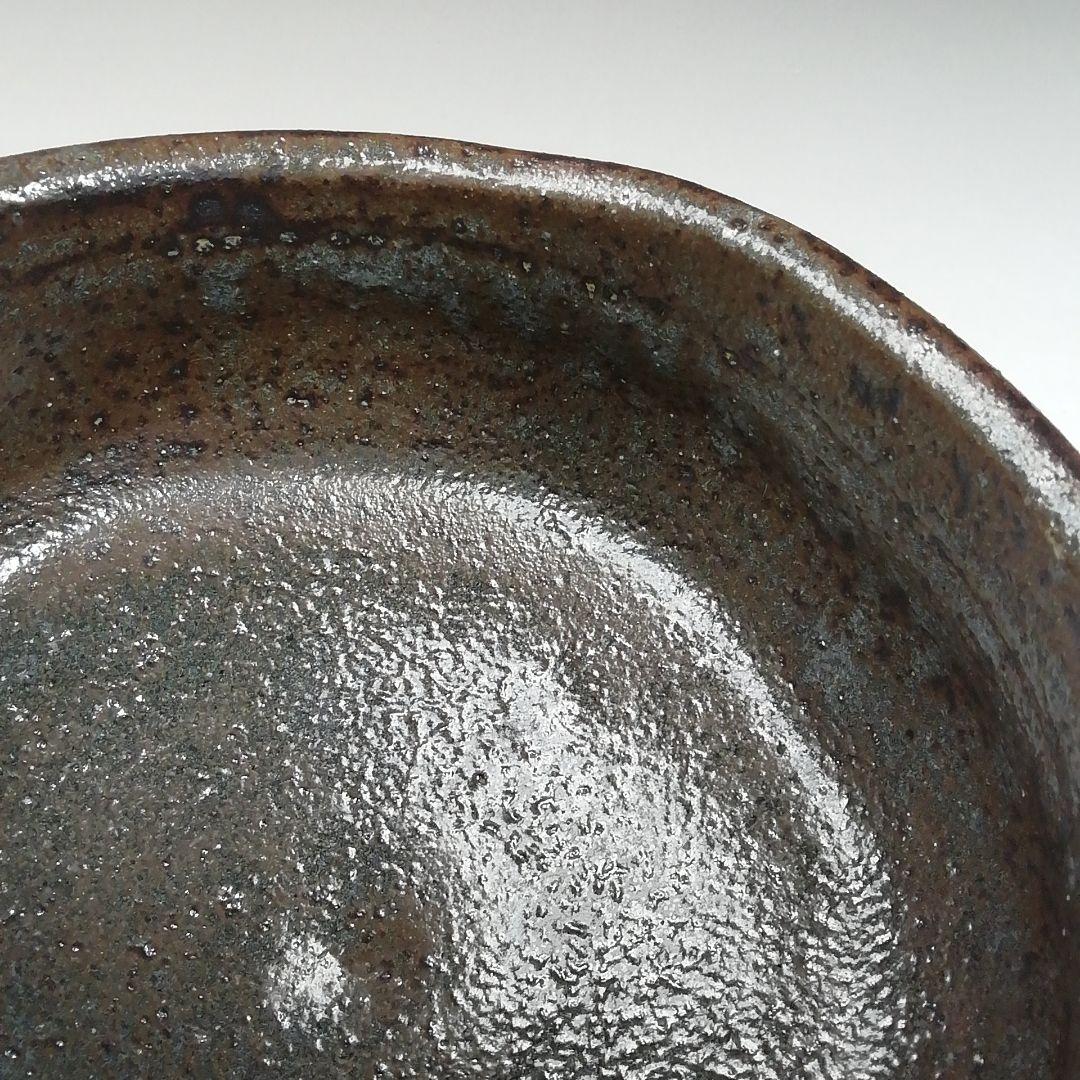 Ｗ８４　茶碗　『鼡志野　茶碗』『竹里庵　加藤春二 作』　共箱　抹茶碗　茶道具