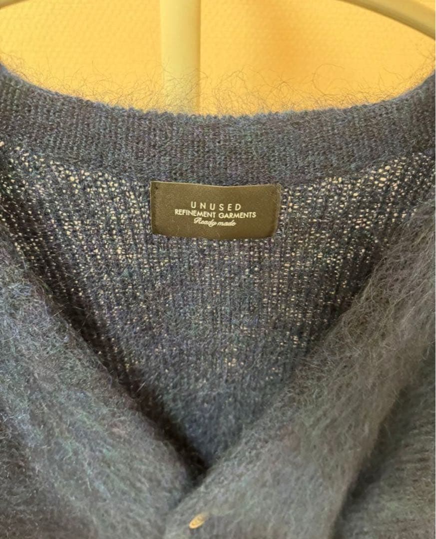 れ*様 UNUSED 22AW mohair Knit cardigan siz