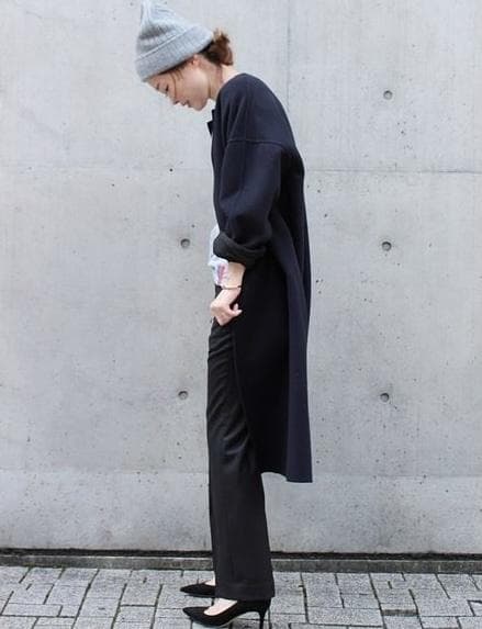 Deuxieme Classe CINOH ウールカシミアノーカラーコート