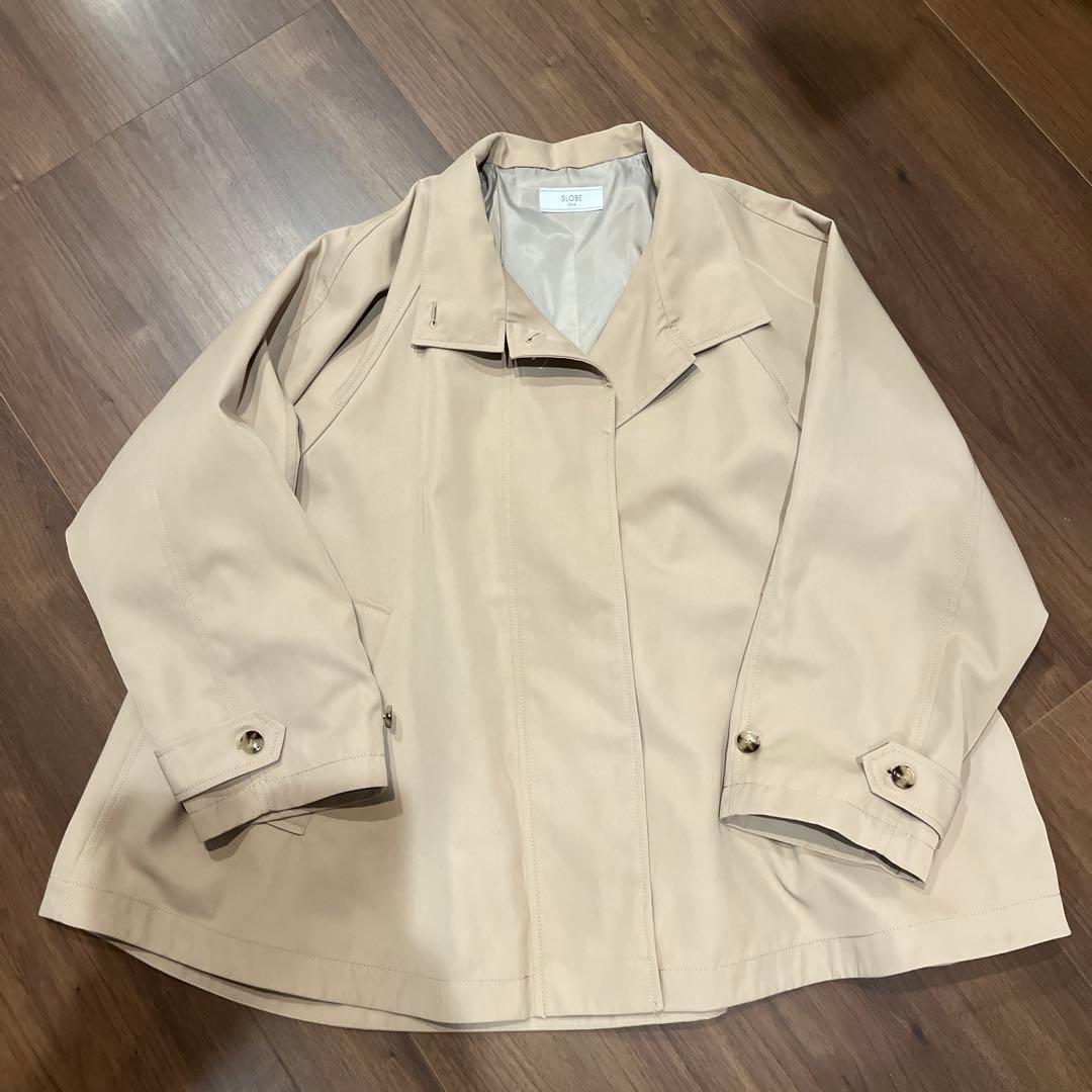 25SS slobe iena 撥水テントラインコート　ベージュ
