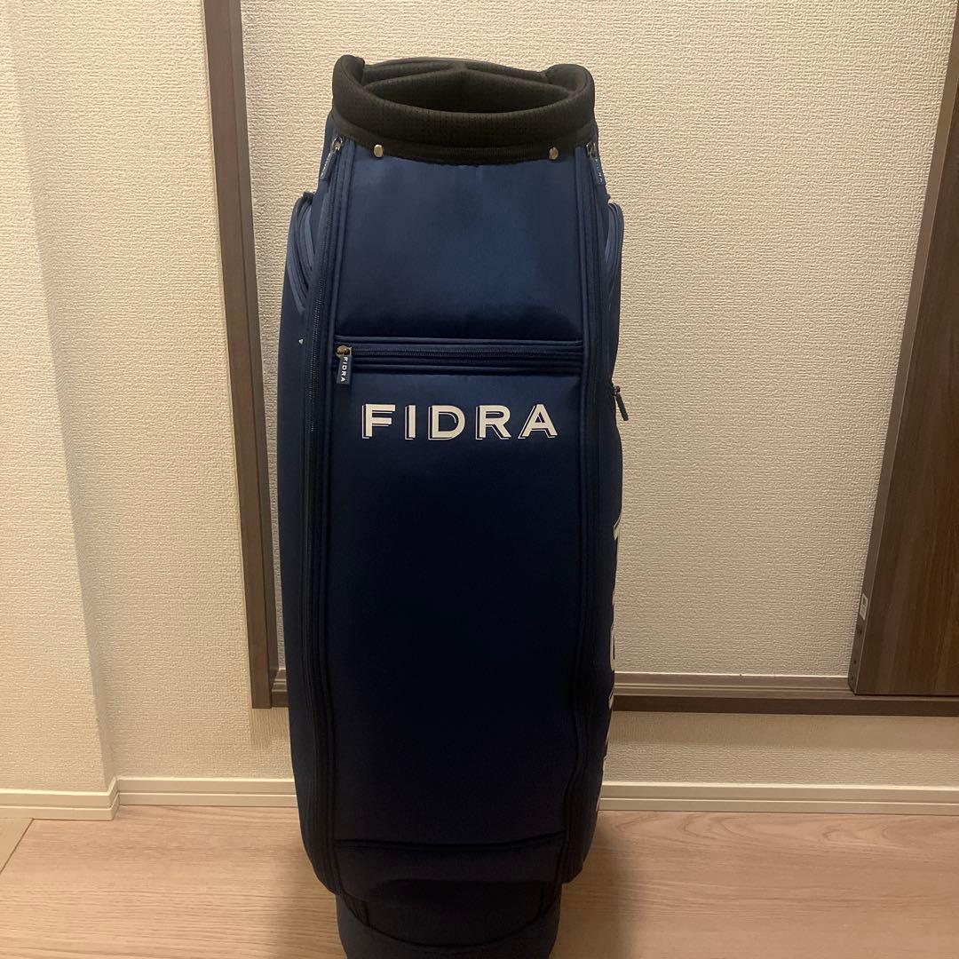 フィドラキャディバッグ　自立式　ブルー