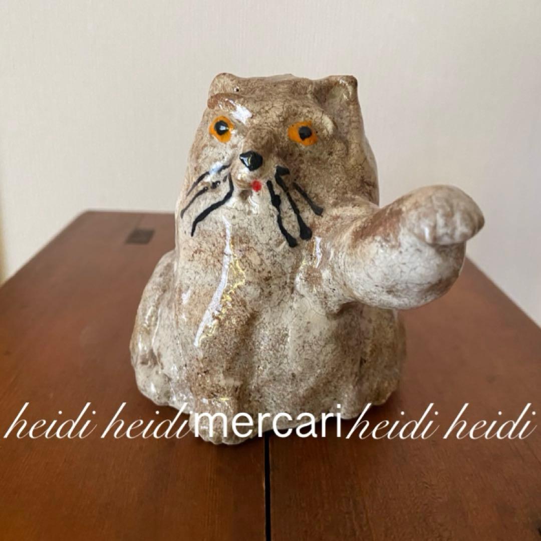 陶芸作家　増田光さんのねこ