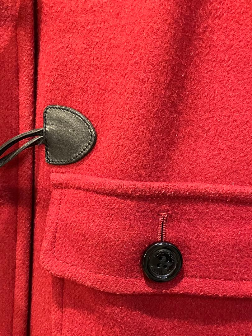 BLUE LABEL ダッフルコート レッド レディス