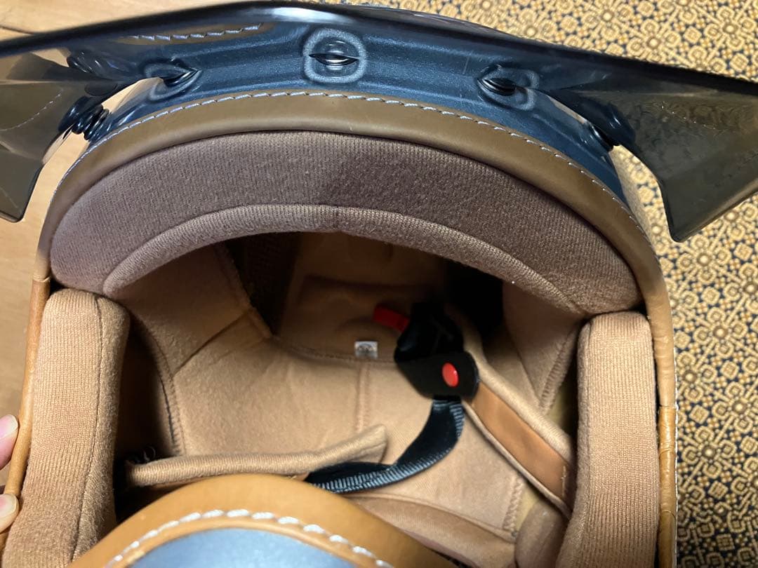 【超美品】アクサー製レトロ モトX フルフェイスヘルメット XLサイズ