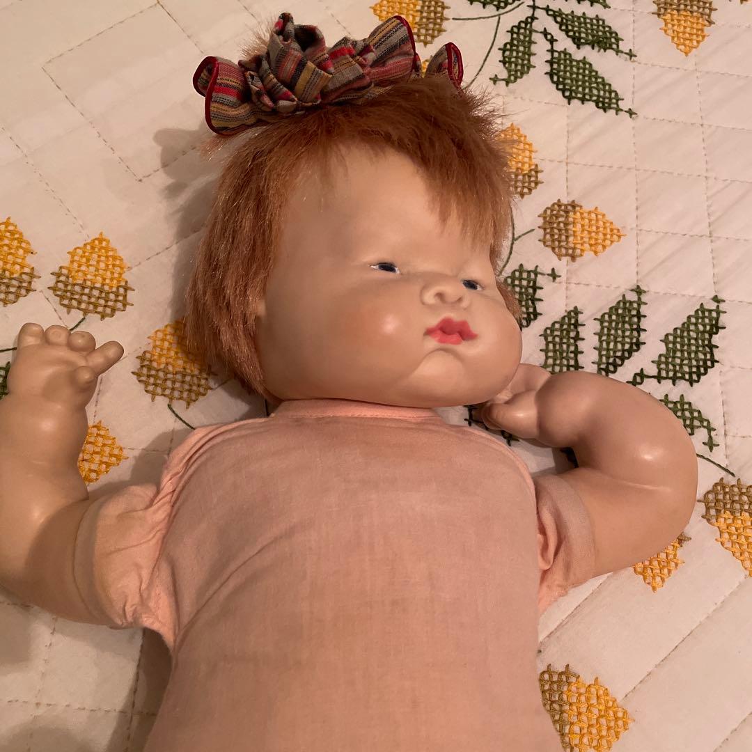 ♡1960年baby dearちゃん2人♡ お着替え付き アンティークドール