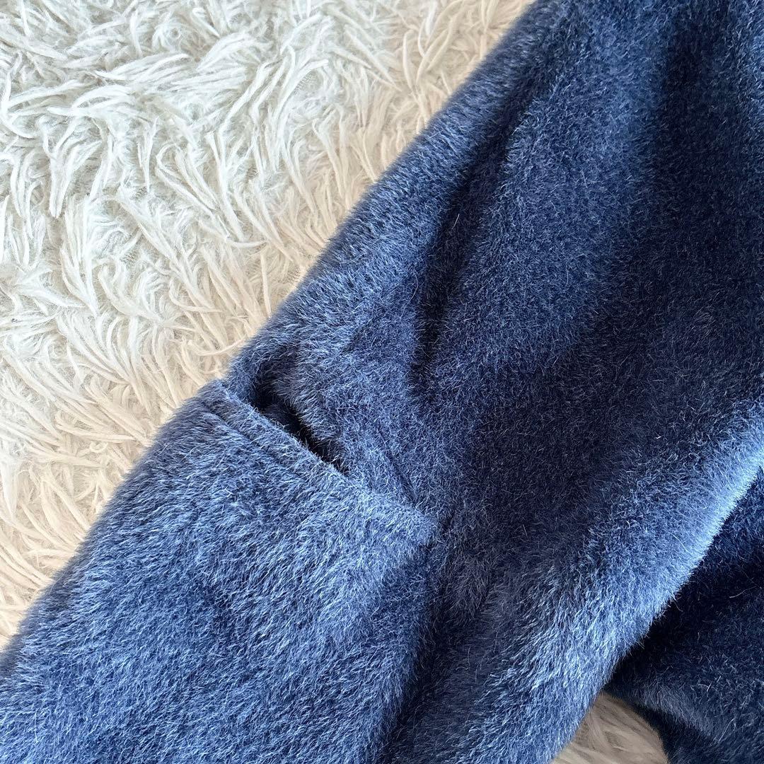 USA MARIA CORNEJO ワイド シャギー 起毛 コート ニューヨーク