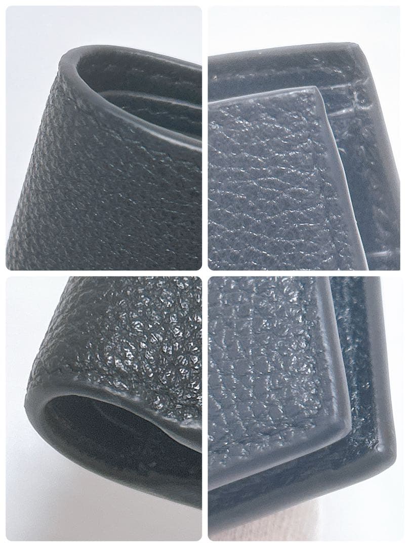 バレンシアガ 二つ折り財布 レザー ブラック 現行 未使用