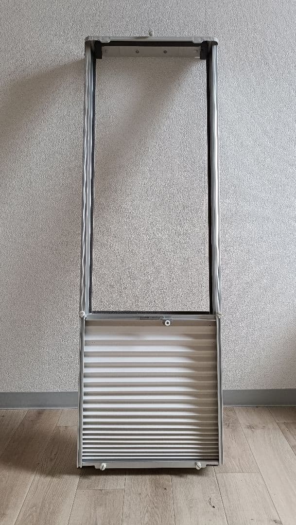 コロナ窓用エアコン2022年製　テラス窓用取り付け枠付き　CW-16A3(WS)