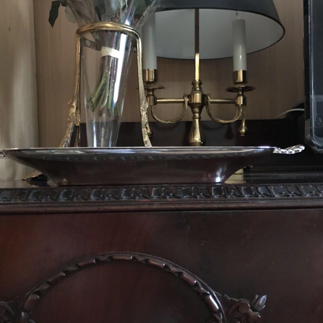 未使用　イギリス王室御用達　mappin&webb トレイ