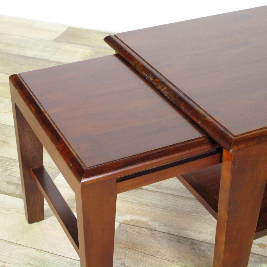 E 新品 アジアン テーブル ローテーブル ちゃぶ台 センター 拡張 座卓 バリ