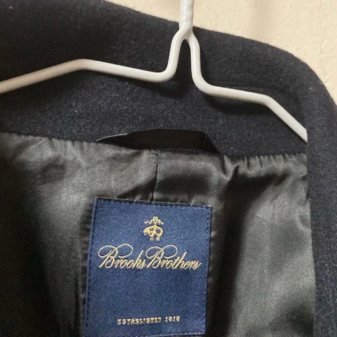 超美品 ブルックスブラザーズ Pコート ウール ビジネスコート