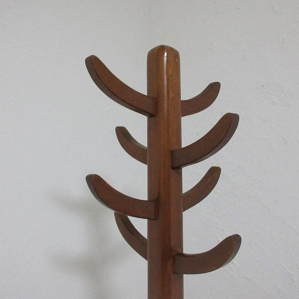 イギリス ビンテージ 家具 ホールスタンド ポールハンガー 英国 6935d