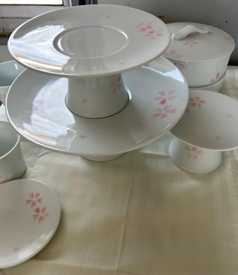 伊万里焼 桜の花柄 食器セット おもてなし