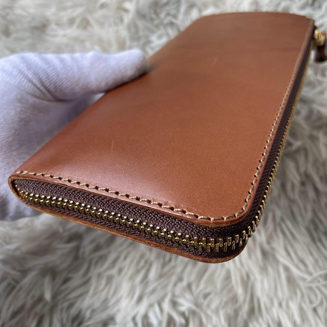 【極美品】オルガン Lジップ 長財布