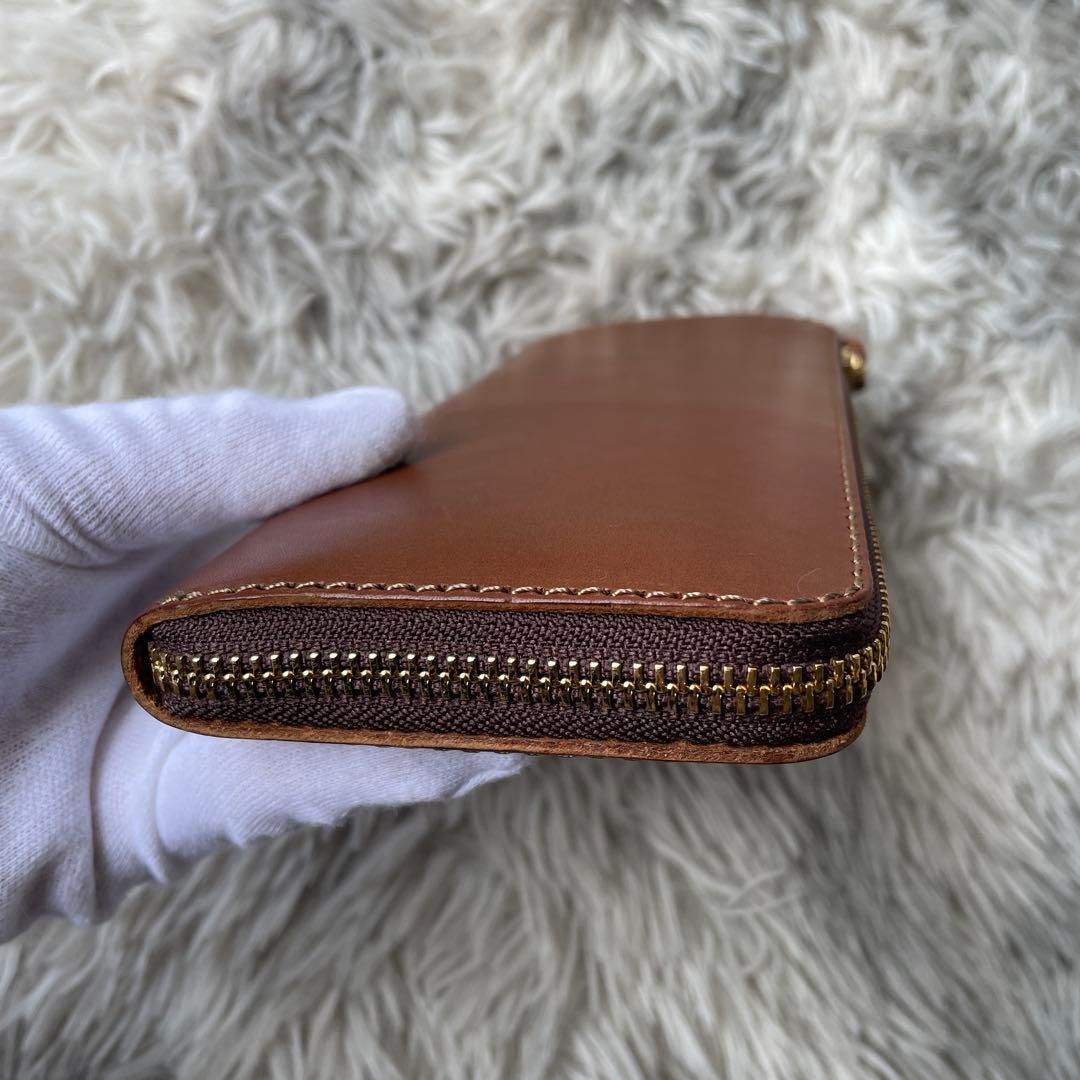 【極美品】オルガン Lジップ 長財布