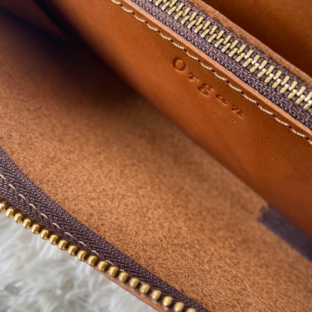 【極美品】オルガン Lジップ 長財布