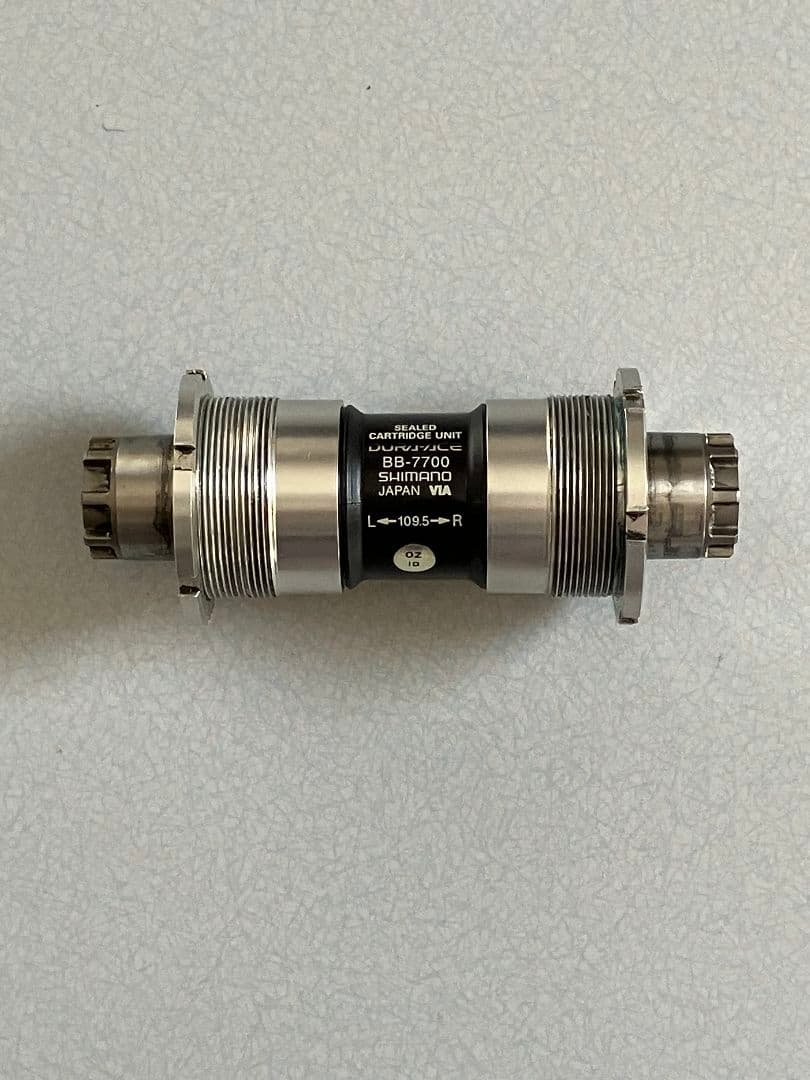 ＊シマノ フロントチェーンホイール ＊シマノ ボトムブラケット セット