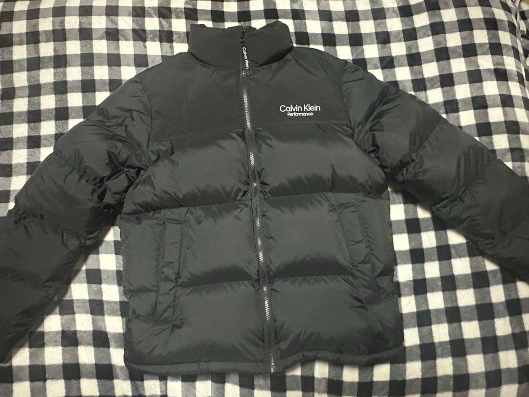   ブラック ダウンジャケット Lサイズ