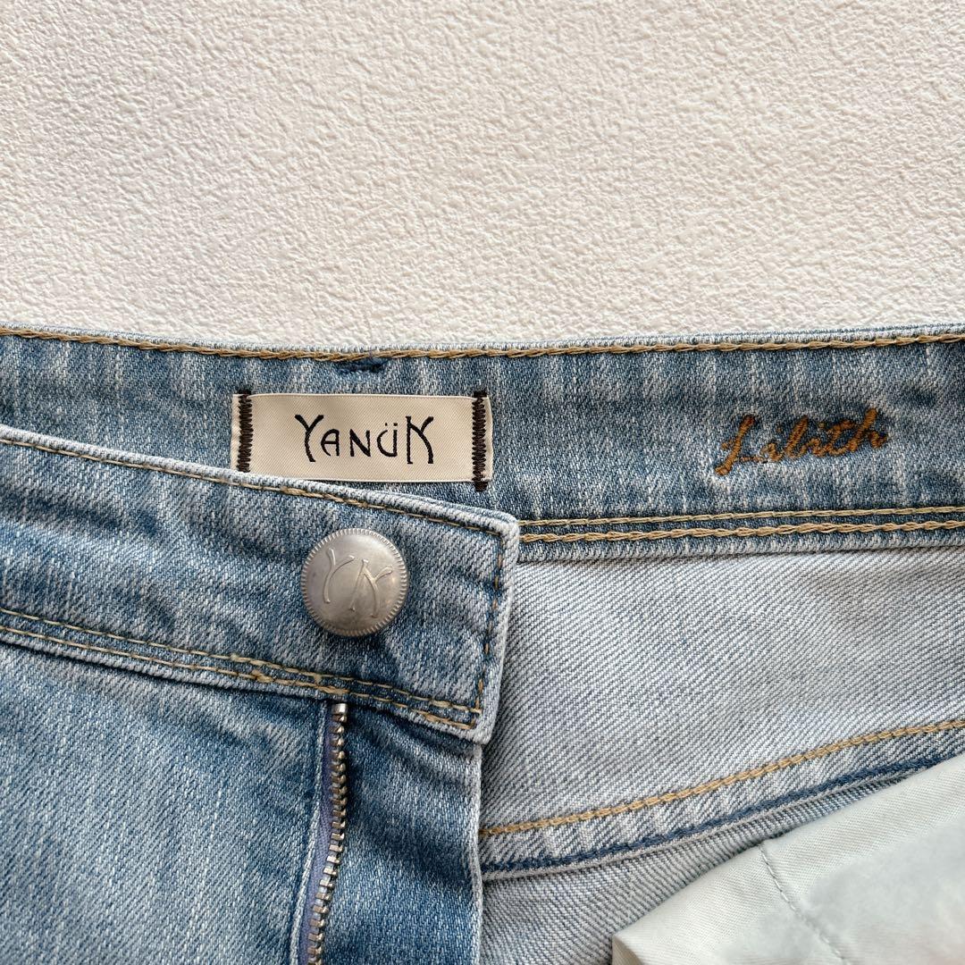 美品✨YANUK ヤヌーク ワイドデニム ボーイズ リリス　Lilith 26