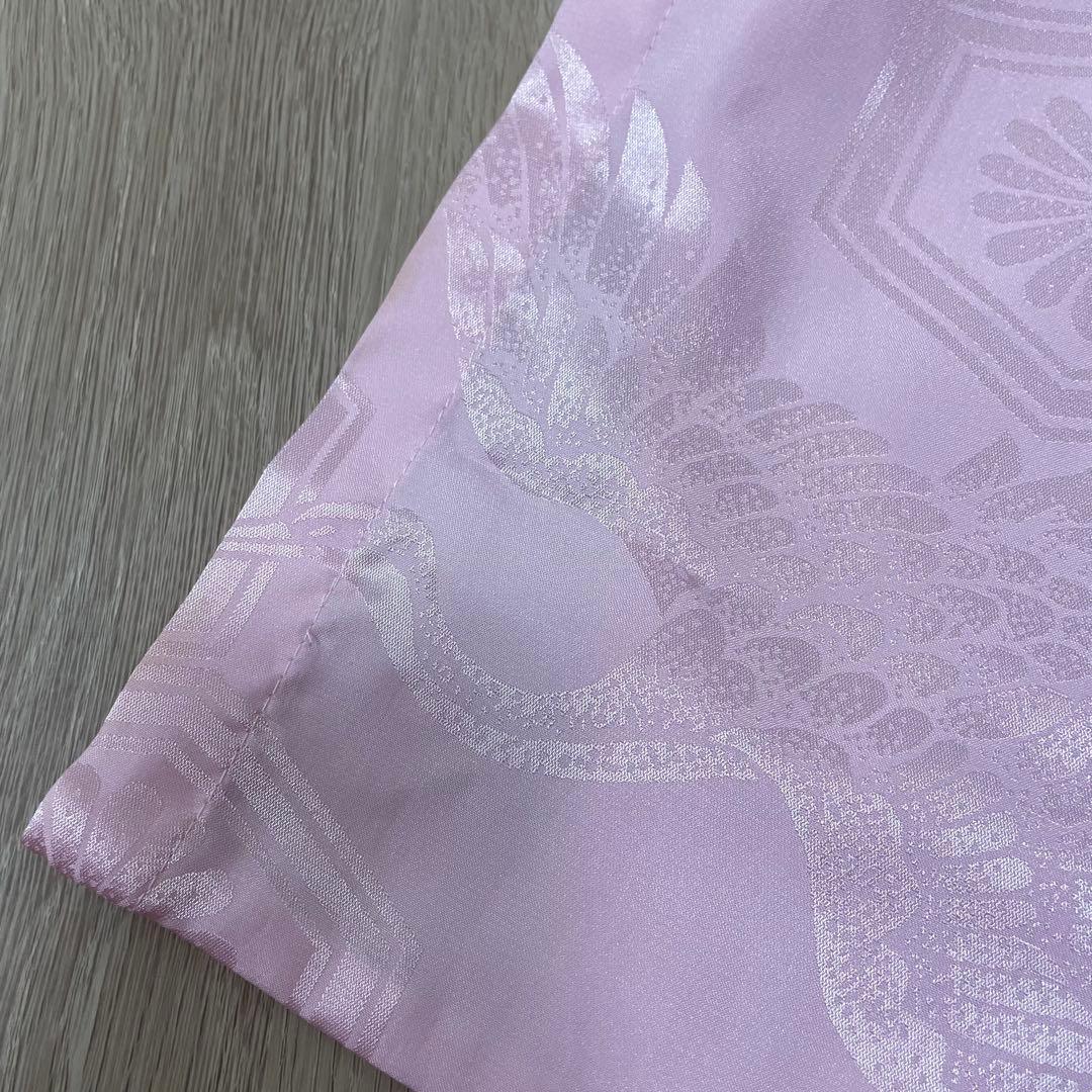 《七五三》3歳 正絹お着物セット 正絹被布 草履 バッグ 髪飾り付き