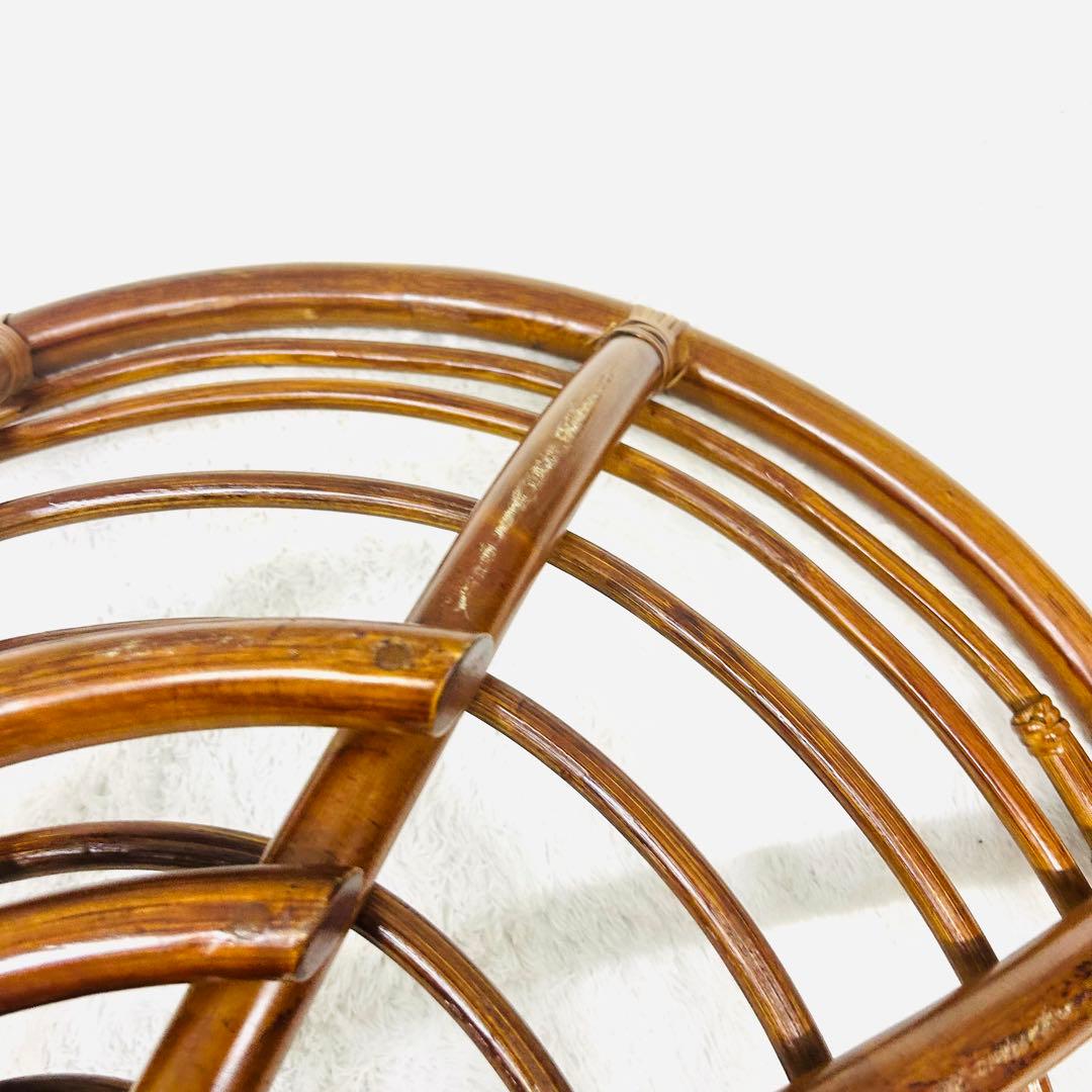 ラタンパパサンチェア フレーム 2脚セット（お引き取りもしくは配送します）