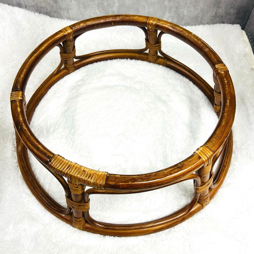 ラタンパパサンチェア フレーム 2脚セット（お引き取りもしくは配送します）