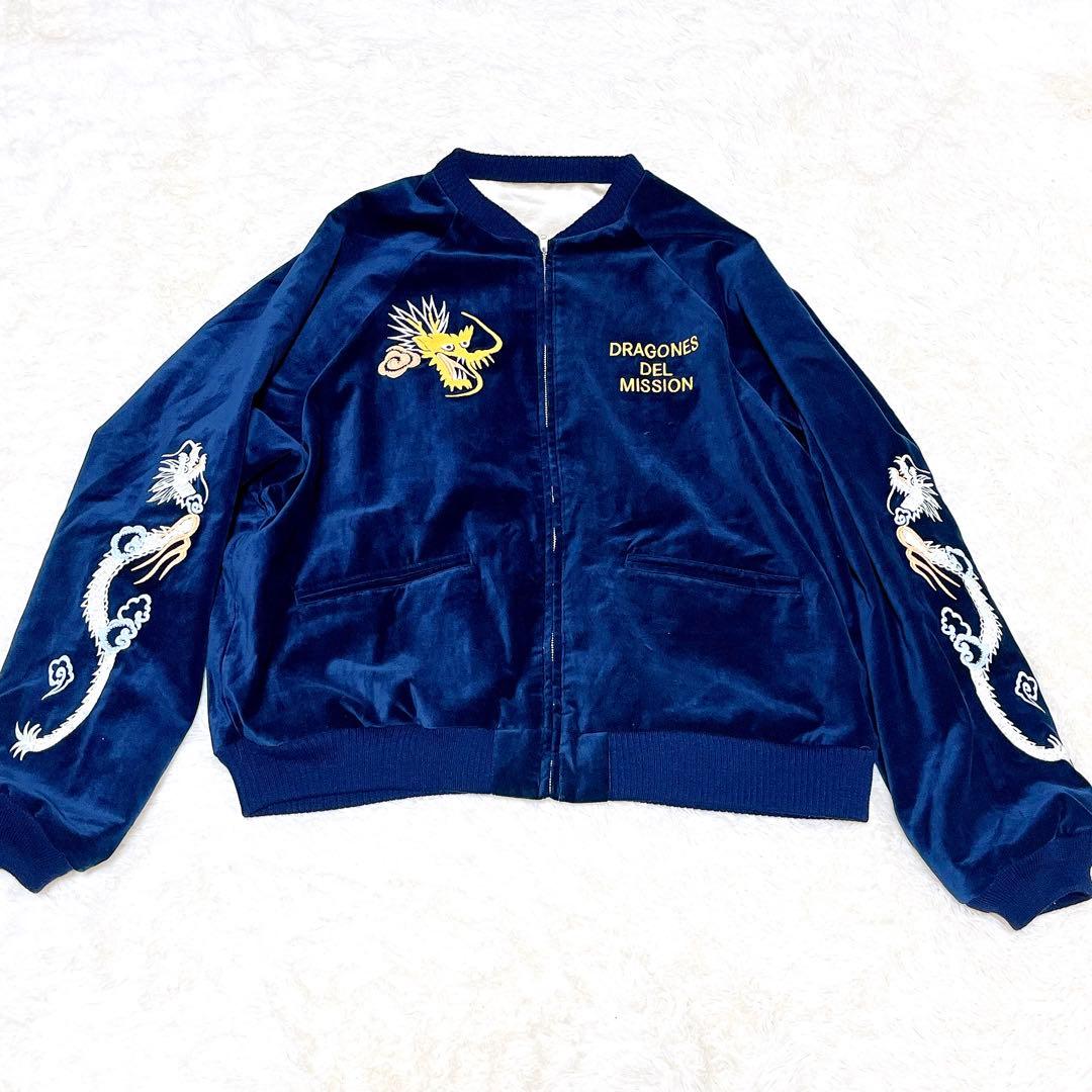 完売品✨別珍 ミッションディストリクト DRAGONES DEL Lサイズ