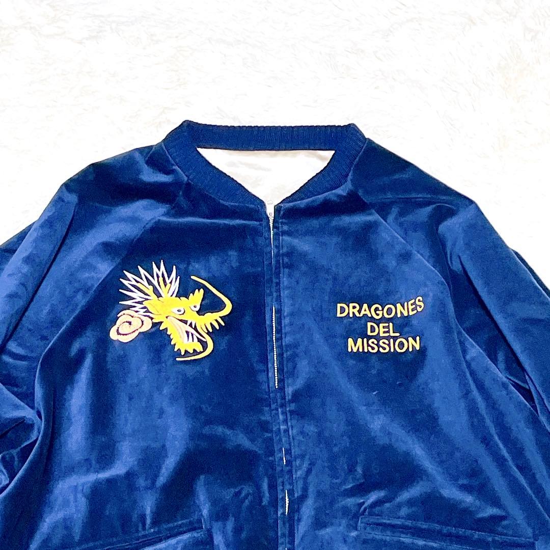 完売品✨別珍 ミッションディストリクト DRAGONES DEL Lサイズ