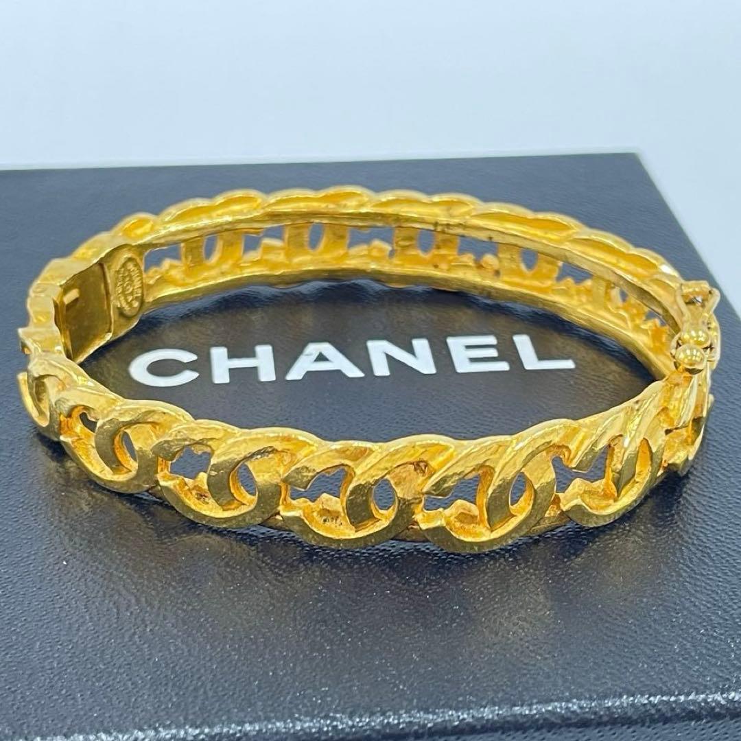 CHANEL シャネル　ブレスレット　ヴィンテージ　バングル　【匿名配送】