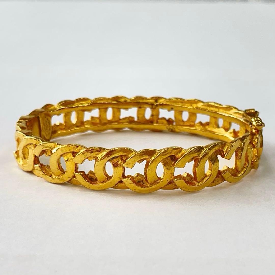 CHANEL シャネル　ブレスレット　ヴィンテージ　バングル　【匿名配送】