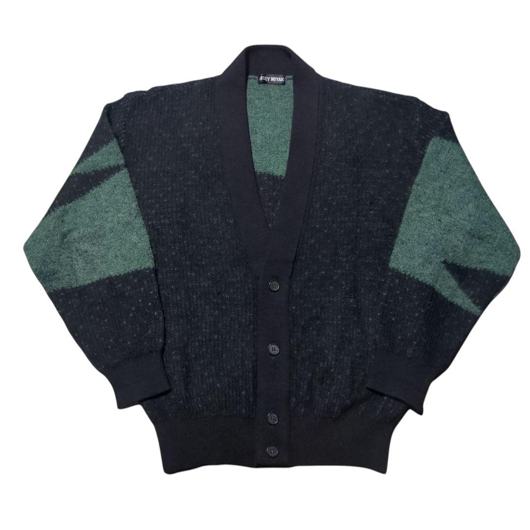 90s ISSEY MIYAKE イッセイミヤケ ニット カーディガン 日本製