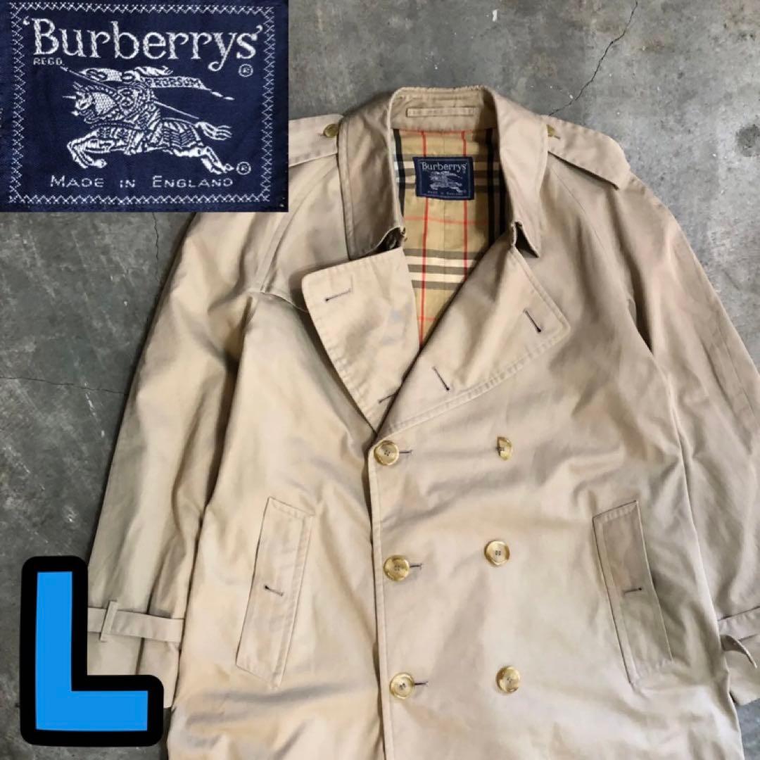 10T4737 80's Burberrys' トレンチコート　ユーロ　古着