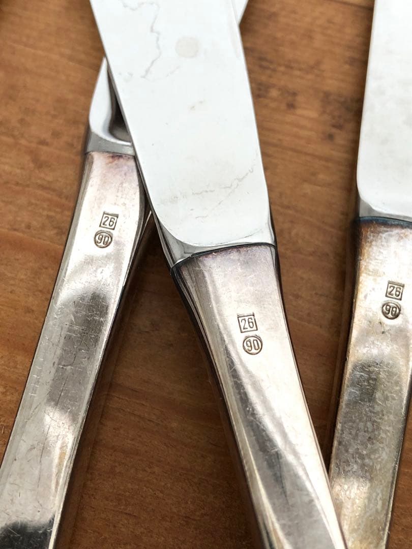 berndorf ナイフ　6本セット　ベルンドルフ　シルバープレート　ビンテージ