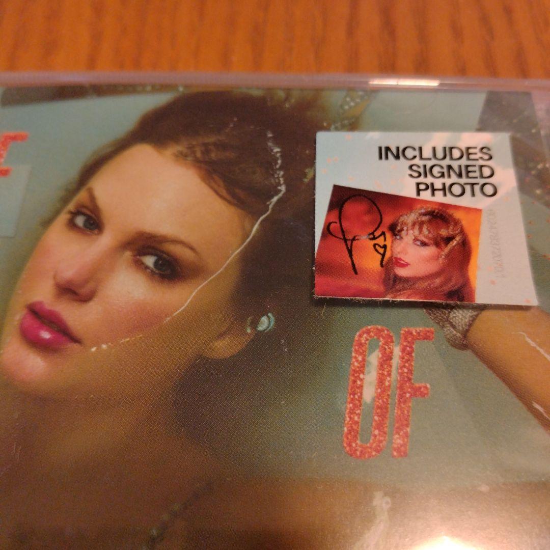 TaylorSwift サイン入り写真付きCD