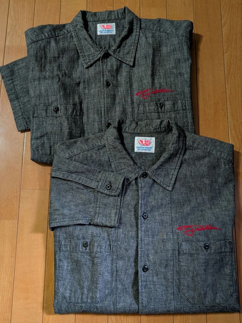 TENDERLOIN 刺繍ロゴ 長袖XL 半袖L セットで。