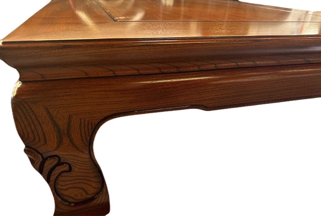 (美品)木製座卓 ブラウン　和風　レトロ