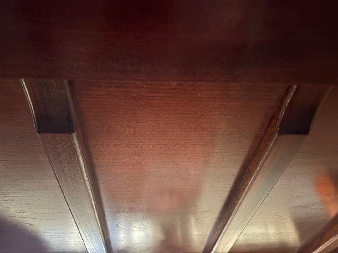 (美品)木製座卓 ブラウン　和風　レトロ