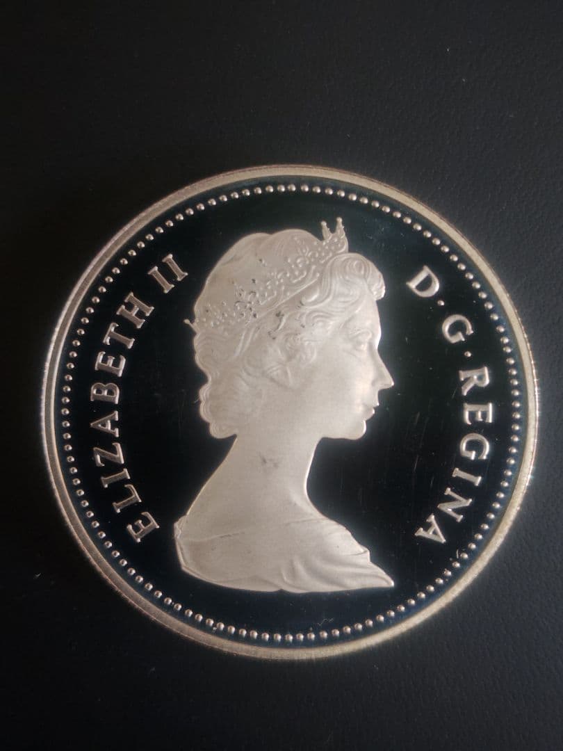 1984年　加 トロント150周年記念　1ドルプルーフ銀貨