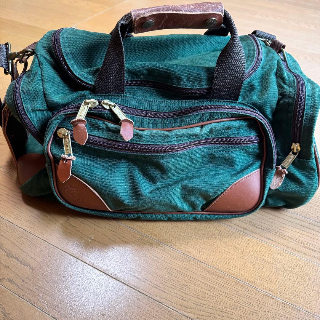 エルエルビーン 80年代 ショルダー ボストンバッグ ビンテージ 古着