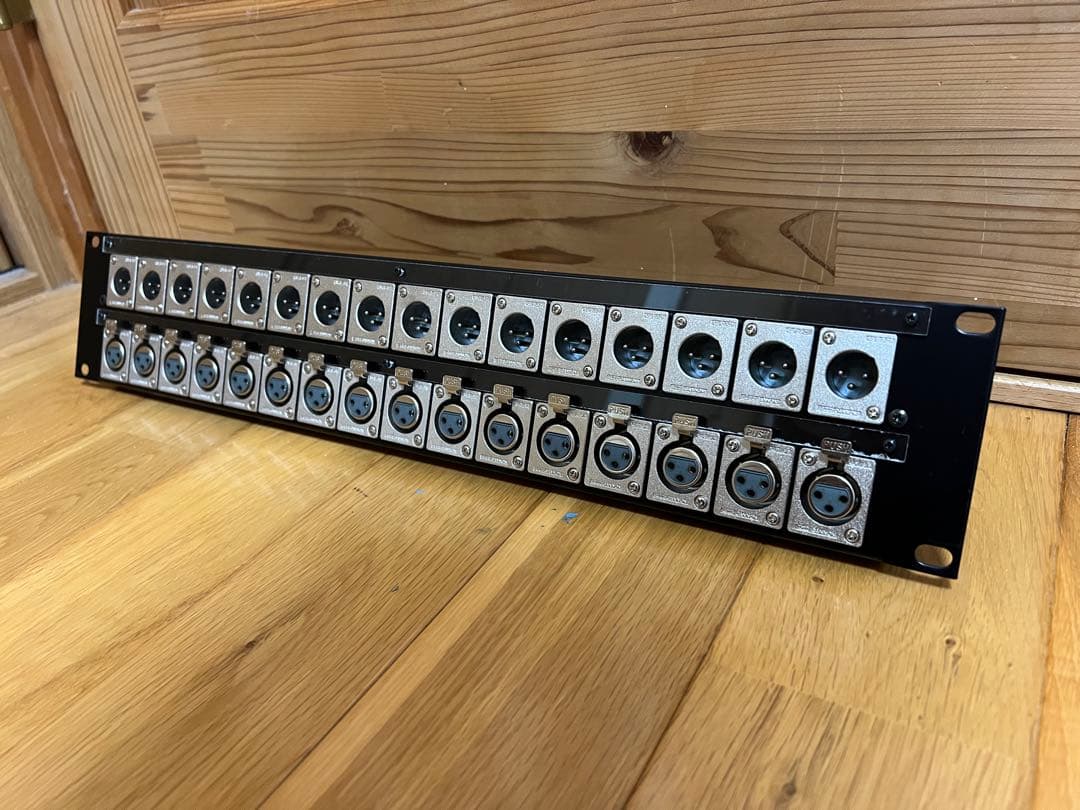 パッチパネル　XLR/ITTキャノン・パッチ盤/パッチベイ