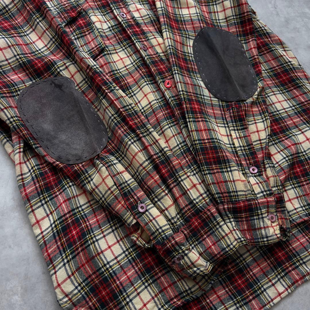 40s PENDLETON チェック ウール シャツ ヴィンテージ ペンドルトン