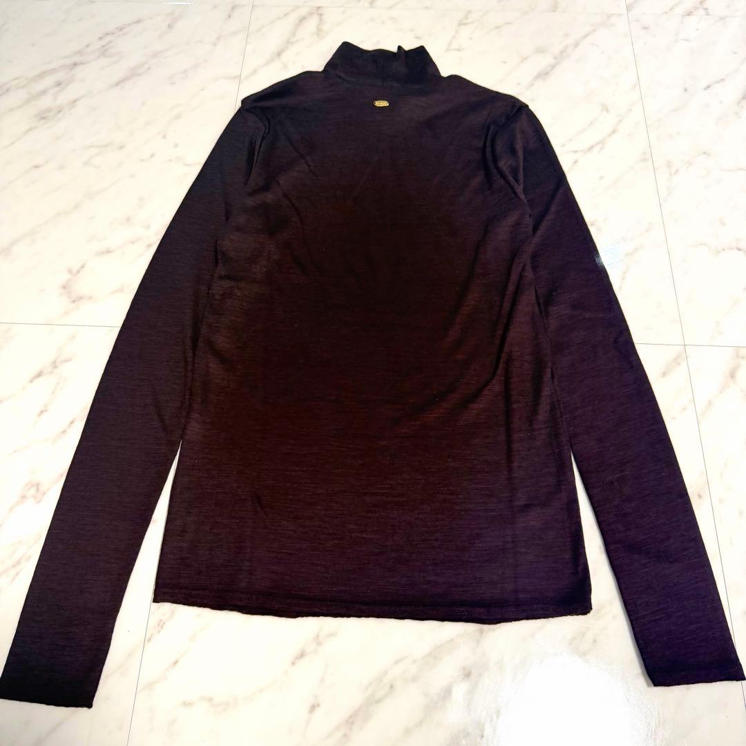 【新品タグ付き】完売品✨️アニュアンス シアーウール タートルネックカットトップス