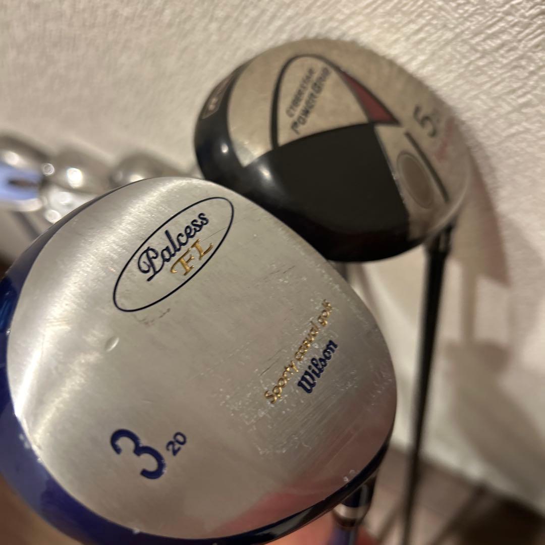 ウィルソン他　レディースL 9本　右利き　ゴルフセット