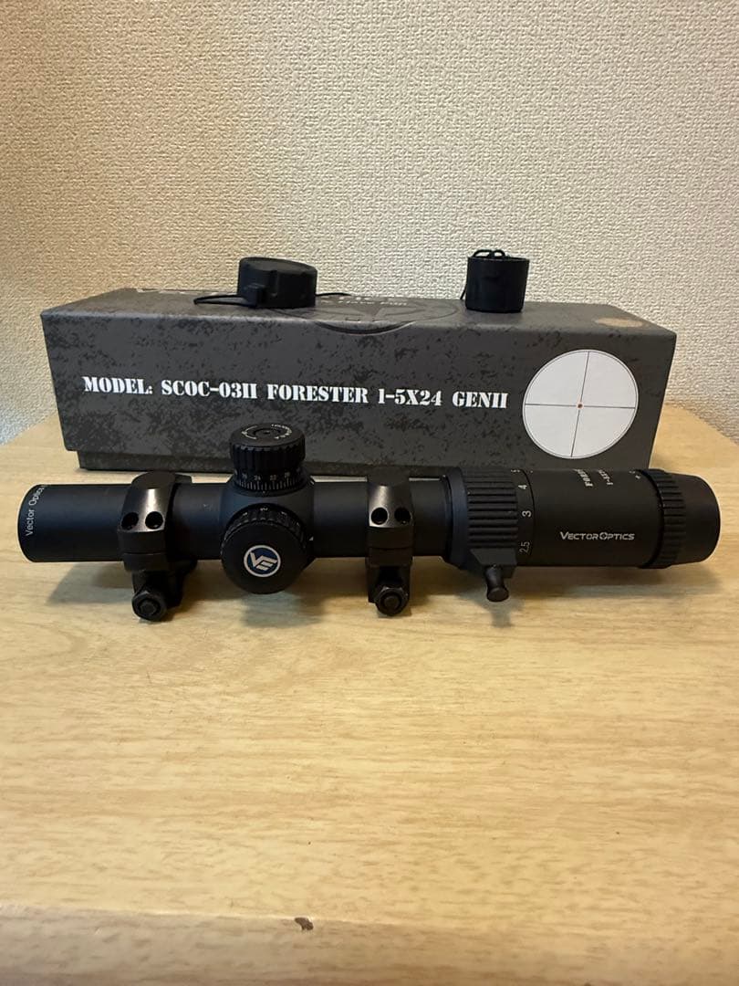 ベクターオプティクスFORESTER 1-5X24 GEN II