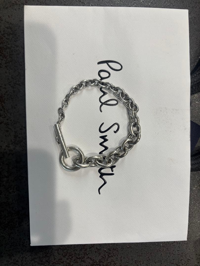 ポールスミス　シルバーチェーンブレスレット