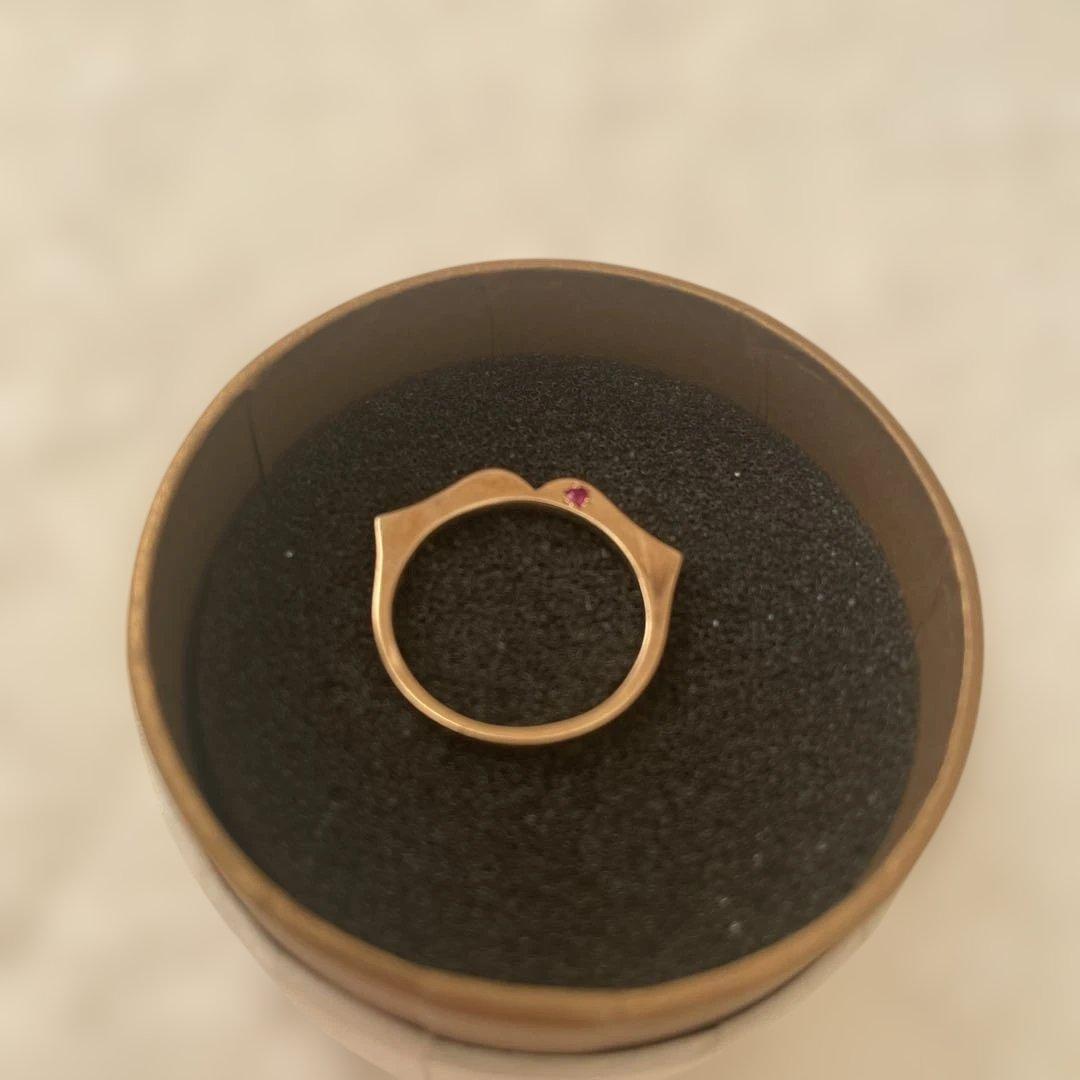 K10スタージュエリー リング リップ ルビー #11