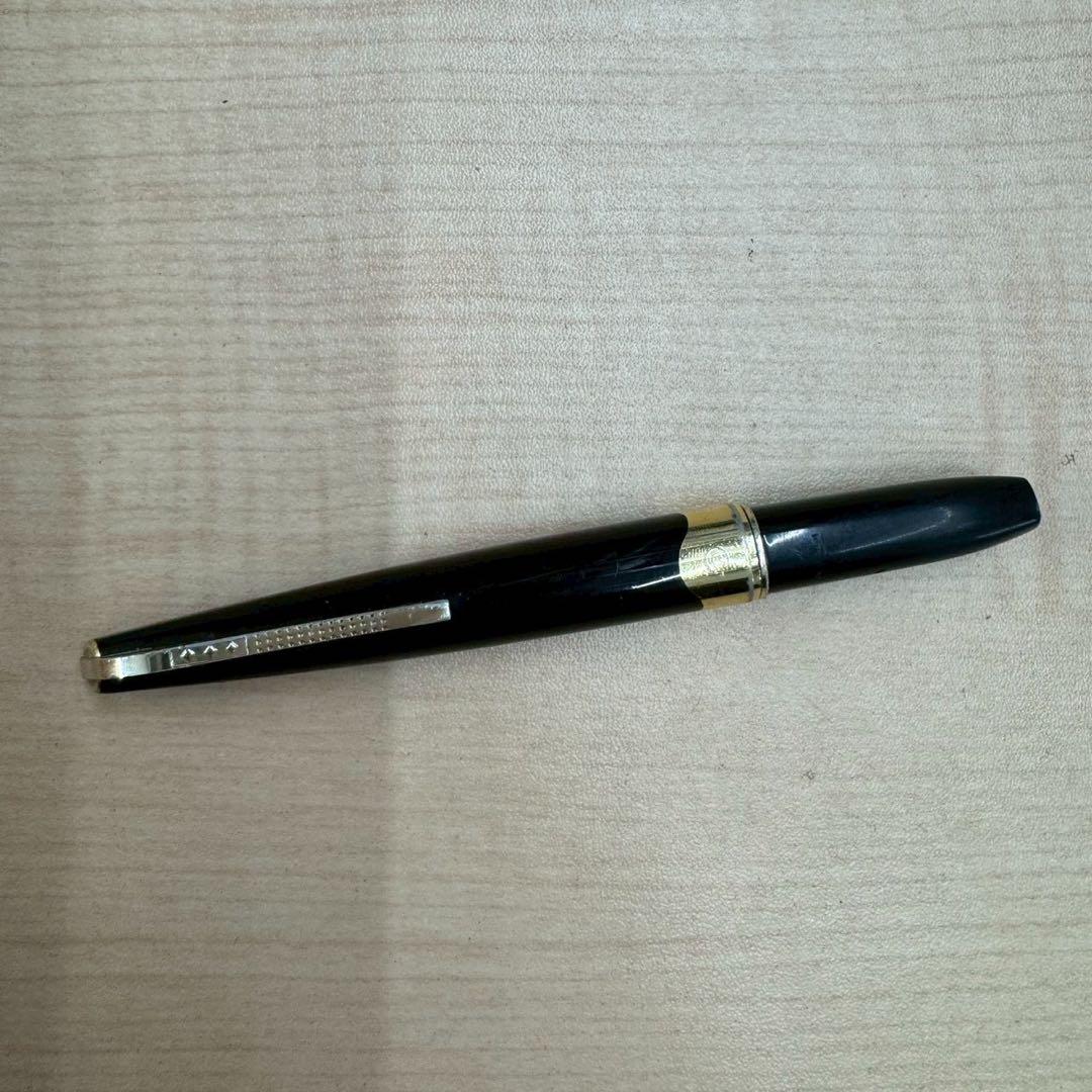 PLATINUM プラチナ　万年筆 黒 14K
