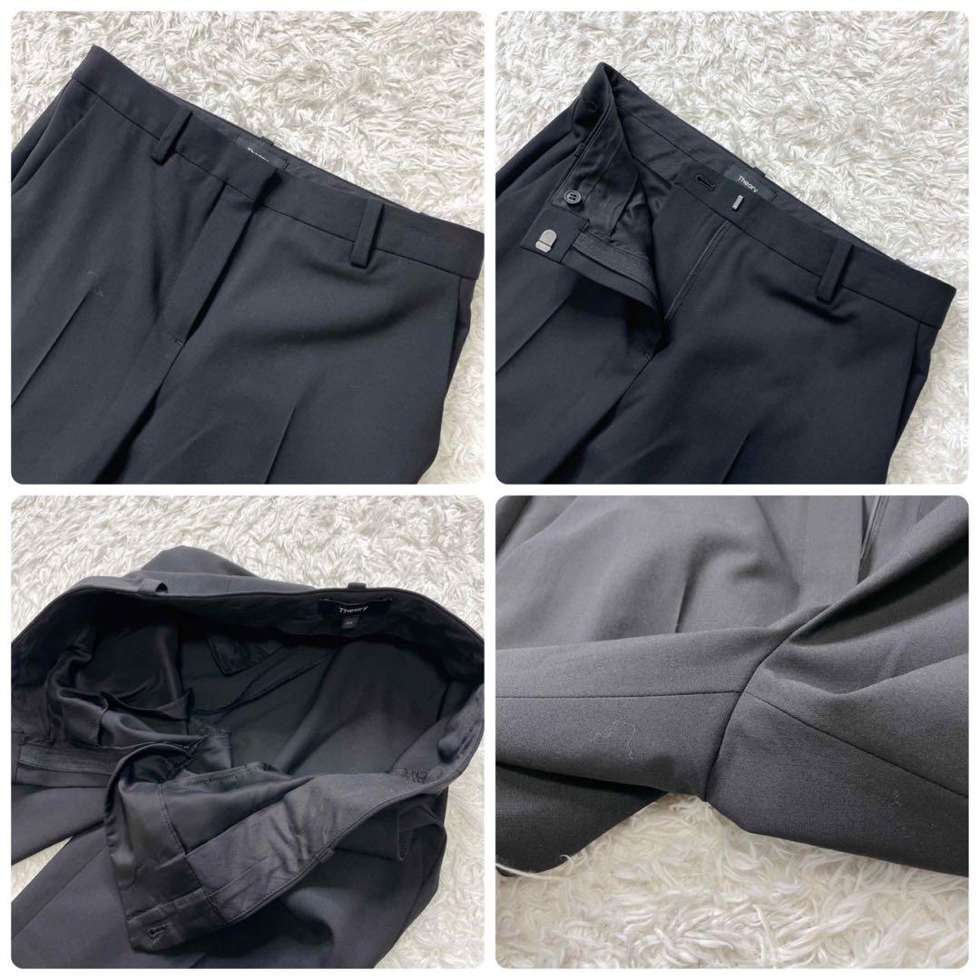 美品✨ Theory テーラード ストレッチ パンツ スーツ セット コーデ✨