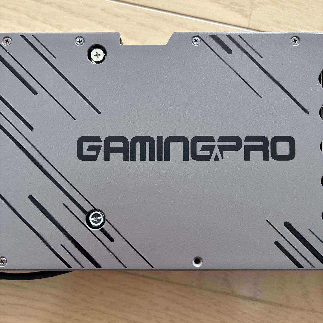 palit RTX 3090 ヒートシンク　ファン　バックプレート　LED 箱