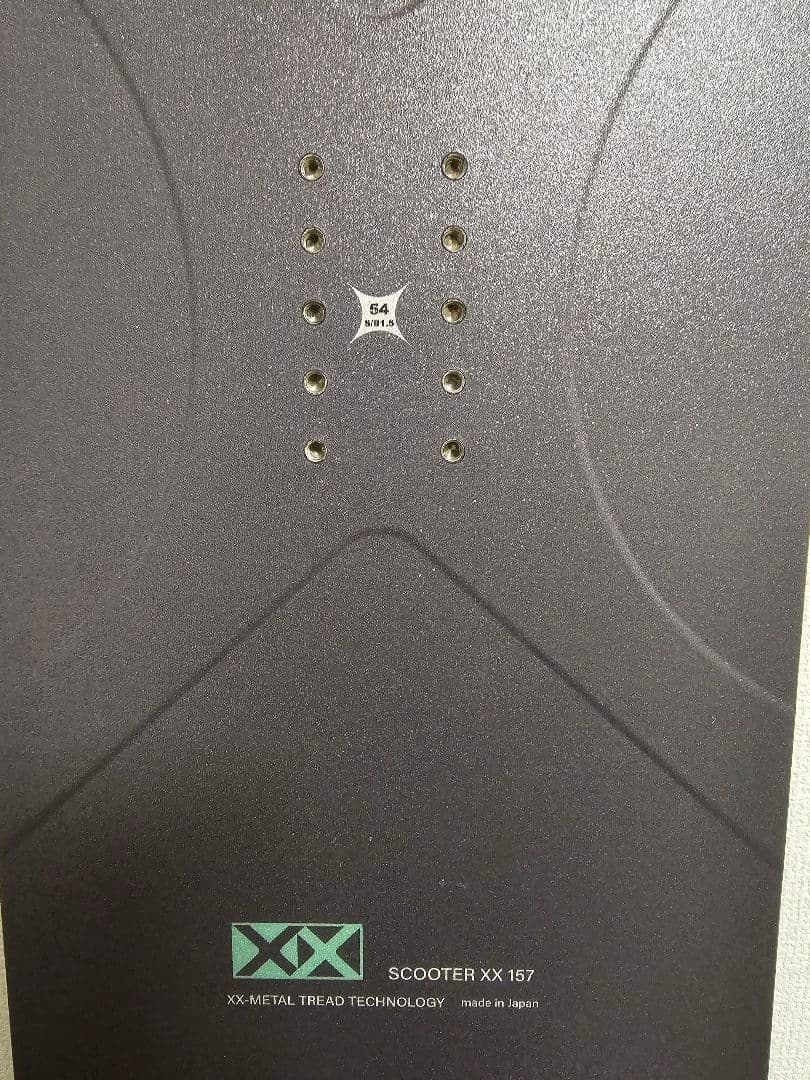 Scooter XX 157 ブラックスノーボード